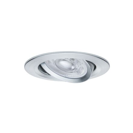 PAULMANN LED vestavné svítidlo 3-krokové-stmívatelné Nova GU10 Flat výklopné 3x4,9W 230V stmívatelné 2700K hliník broušený