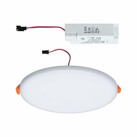 PAULMANN LED vestavné svítidlo Veluna VariFit IP44 kruhové 185 17W 3.000K satén 923.89