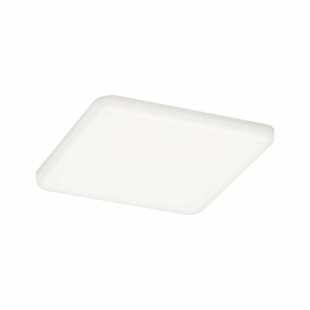 PAULMANN LED vestavné svítidlo Veluna VariFit IP44 hranaté 125x125mm 8,5W 4.000K satén 923.97