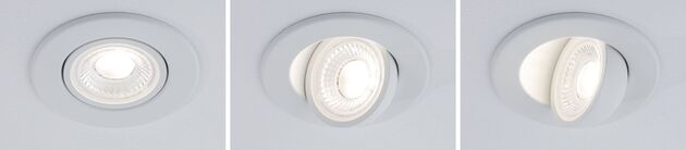 PAULMANN LED vestavné svítidlo Zina IP65 5W / 8W 230V stmívatelné 2700 - 4000K bílá mat