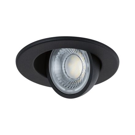 PAULMANN LED vestavné svítidlo Zina IP65 5W / 8W 230V stmívatelné 2700 - 4000K černá mat