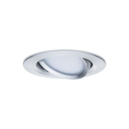 PAULMANN LED vestavné svítidlo Nova Coin kruhové 84mm 50° RGBW+ 3x6W 230V hliník broušený hliník