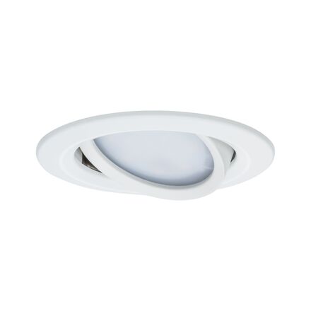 PAULMANN LED vestavné svítidlo Nova Coin kruhové 84mm 50° měnitelná bílá 3x6W 230V bílá mat hliník