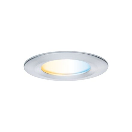 PAULMANN LED vestavné svítidlo Nova Coin IP44 kruhové 78mm měnitelná bílá 3x6W 230V hliník broušený hliník