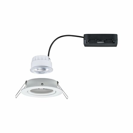 PAULMANN LED vestavné svítidlo Nova Coin samostatné svítidlo kruhové 84mm 50° 2,8W 230V 4000K bílá mat