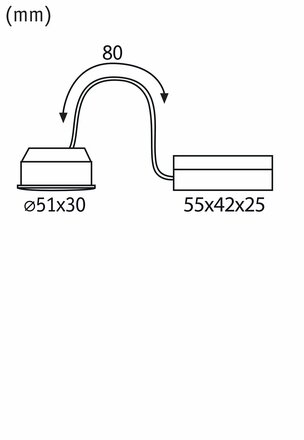 PAULMANN LED Modul vestavné svítidlo Choose Coin 3ks sada kruhové 50mm Coin 3x6W 3x470lm 230V 2700K satén