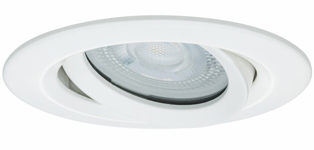 Paulmann vestavné svítidlo LED Nova IP65 kruhové 7W GU10 bílá 1ks sada nastavitelné 928.97 P 92897