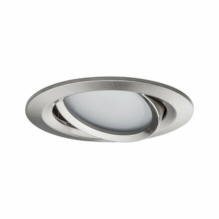 PAULMANN SmartHome Zigbee vestavná svítidla sada LED Coin Nova Plus 3x6,5W měnitelná bílá kruhové kov kartáčovaný 929.62 P 92962