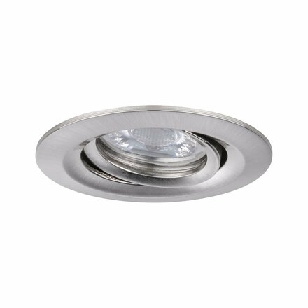 PAULMANN LED vestavné svítidlo Nova mini Plus EasyDim výklopné 1x4,2W 2700K kov kartáčovaný 230V 929.72