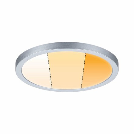 PAULMANN LED vestavné svítidlo Areo VariFit IP44 kruhové 175mm 13W matný chrom WarmDim 3-krokové-stmívatelné 929.91