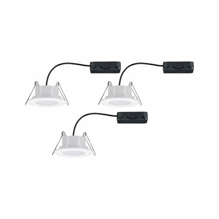 PAULMANN HomeSpa LED vestavné svítidlo Calla IP65 1x5,5W 230V WhiteSwitch výklopné 3ks sada včetně sv. zdroje 929.99