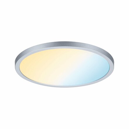 PAULMANN Smart Home Zigbee LED vestavné svítidlo Areo VariFit IP44 kruhové 230mm 16W matný chrom měnitelná bílá 930.46