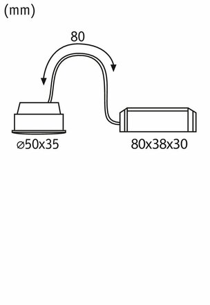 PAULMANN LED Modul vestavné svítidlo Smart Home Zigbee měnitelná bílá Coin kruhové 50mm Coin 6W 470lm 230V měnitelná bílá satén