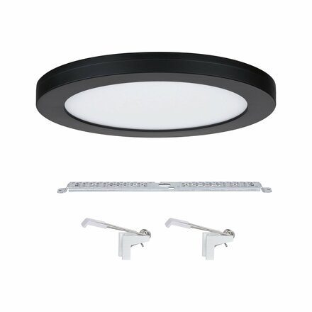 PAULMANN LED vestavné svítidlo 2v1 Cover-it kruhové 225mm 4000K černá