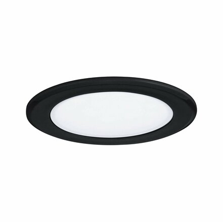 PAULMANN LED vestavná nábytková svítidla 3ks sada kruhové 65mm 3x2,5W 230/12V 3000K černá mat