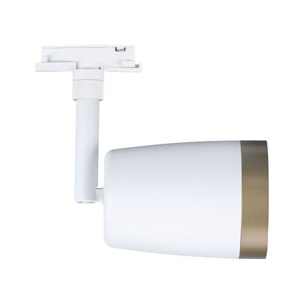 PAULMANN URail lištový spot Cover spot GU10 max. 10W 230V bílá/zlatá mat