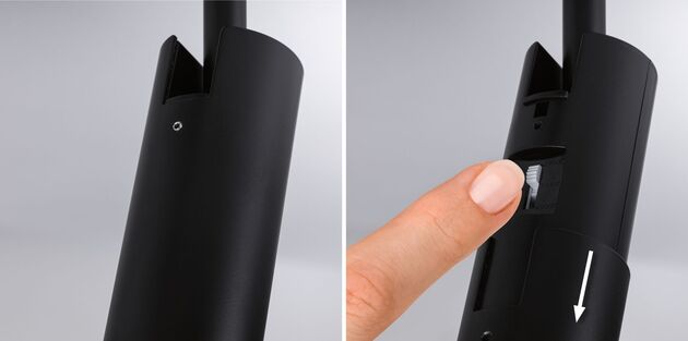 PAULMANN URail lištový spot 3-krokové-stmívatelné Tubo 4W 2700 - 4000K stmívatelné 230V černá mat