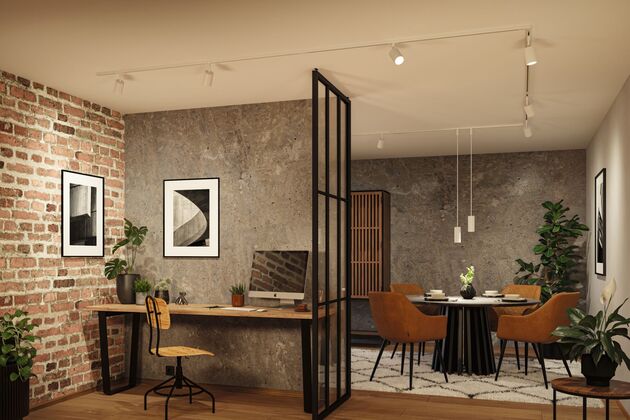 PAULMANN URail lištový spot Lirena GU10 max. 10W 230V bílá