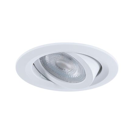 PAULMANN LED vestavné svítidlo FixedLED 10ks sada výklopné 25° 10x4,8W 230V 3000K bílá