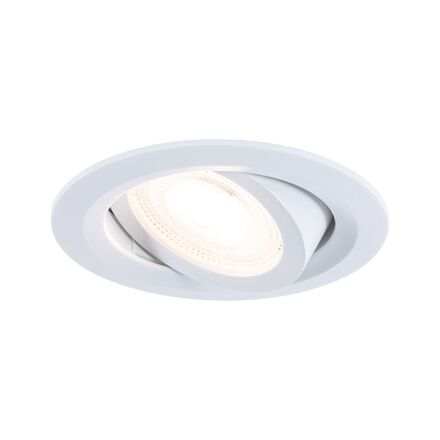 PAULMANN LED vestavné svítidlo FixedLED 10ks sada výklopné 25° 10x4,8W 230V 3000K bílá