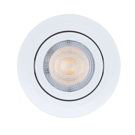 PAULMANN LED vestavné svítidlo FixedLED 10ks sada výklopné 25° 10x4,8W 230V 3000K bílá
