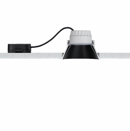 PAULMANN Vestavné svítidlo LED Cole 3x6,5W bílá/černá mat 3-krokové-stmívatelné 2700K teplá bílá 934.02