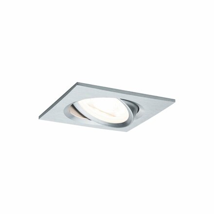 PAULMANN Vestavné svítidlo LED Nova hranaté 3x6,5W GU10 hliník broušený výklopné 934.38 P 93438