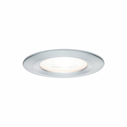 PAULMANN Vestavné svítidlo LED Nova kruhové 3x6,5W GU10 hliník broušený nevýklopné 934.44 P 93444