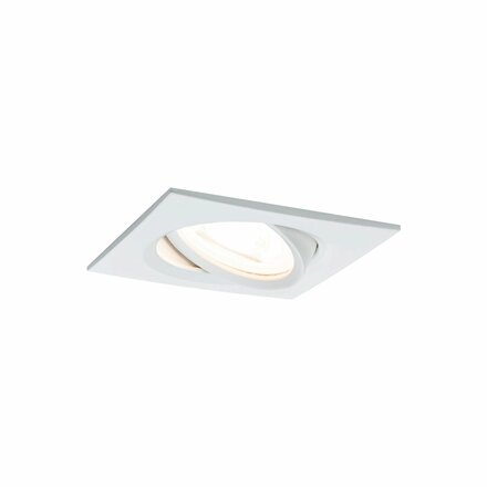 PAULMANN Vestavné svítidlo LED Nova hranaté 3x6,5W GU10 bílá mat výklopné 3-krokové-stmívatelné 934.72 P 93472