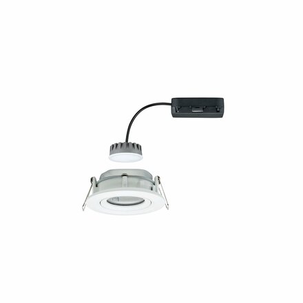 PAULMANN Vestavné svítidlo LED Nova Plus kruhové 1x6,8W bílá mat výklopné stmívatelné 936.81 P 93681