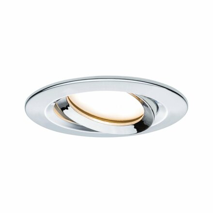 PAULMANN Vestavné svítidlo LED Nova Plus kruhové 3x6,8W chrom výklopné stmívatelné 936.84 P 93684