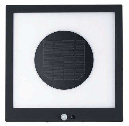 PAULMANN Venkovní solární Panel Taiano pohybové čidlo antracit 942.63