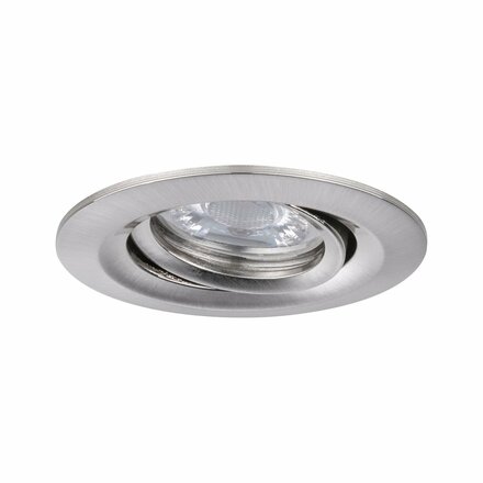 PAULMANN LED vestavné svítidlo Nova mini výklopné 1x4W 2700K kov kartáčovaný 230V 942.94