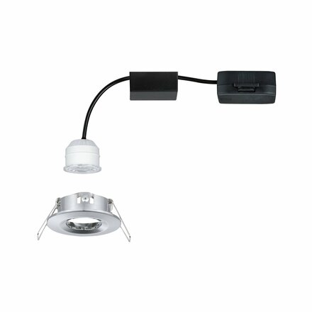 PAULMANN LED vestavné svítidlo Nova mini nevýklopné IP44 1x4W 2700K chrom 230V 943.02