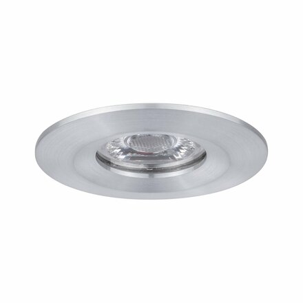 PAULMANN LED vestavné svítidlo Nova mini nevýklopné IP44 1x4W 2700K hliník broušený 230V 943.04