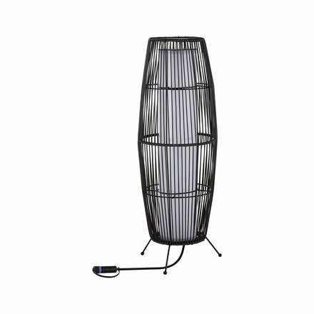 PAULMANN Plug & Shine světelný objekt Basket IP44 3.000K 8W 24V antracit 60x20cm 943.20