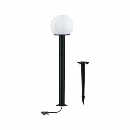 VÝPRODEJ VZORKU PAULMANN Plug & Shine sloupkové svítidlo klasické Globe IP44 2W 24V antracit E14 943.21