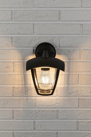 PAULMANN Venkovní nástěnné svítidlo klasické zakřivené IP44 max. 1x12W E27 umělá hmota 230V 943.92