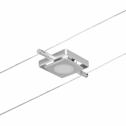 PAULMANN LED lankový systém MacLED základní sada 5x4,5W 3000K 230/12V matný chrom/chrom