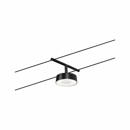 PAULMANN LED lankový systém Circle spot 5W 3000K 12V černá mat/chrom