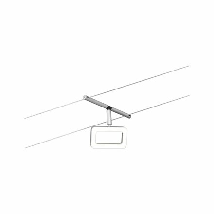 PAULMANN LED lankový systém Frame základní sada 5x4,8W 3000K 230/12V matný chrom/chrom