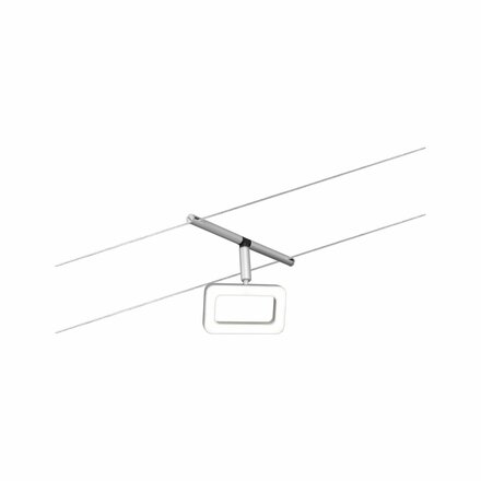 PAULMANN LED lankový systém Frame spot 4,8W 3000K 12V matný chrom/chrom
