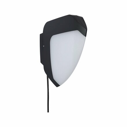 PAULMANN Park + Light LED venkovní nástěnné svítidlo Ikosea IP44 50x203mm 3000K 5,6W 12V antracit umělá hmota