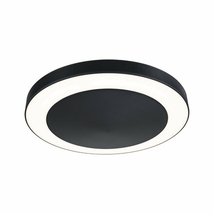 PAULMANN LED stropní svítidlo Smart Home Zigbee Circula soumrakový senzor neláká hmyz IP44 kruhové 320mm CCT 14W 230V antracit umělá hmota