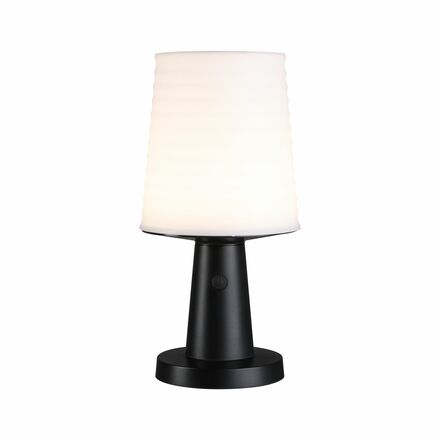 PAULMANN Solární LED stolní lampa Ilanga IP44 2700K antracit