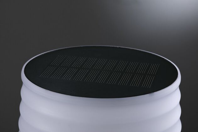 PAULMANN Solární LED stolní lampa Ilanga IP44 2700K antracit