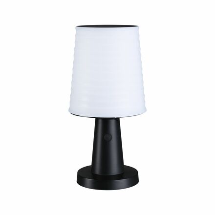 PAULMANN Solární LED stolní lampa Ilanga IP44 2700K antracit