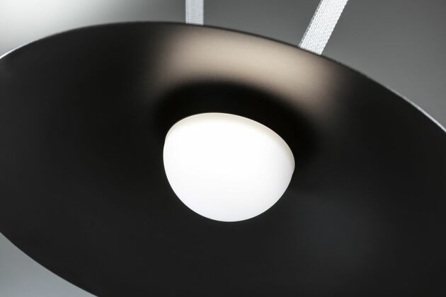 PAULMANN ULine LED závěsné svítidlo Cone 12W 350mm 3000K černá