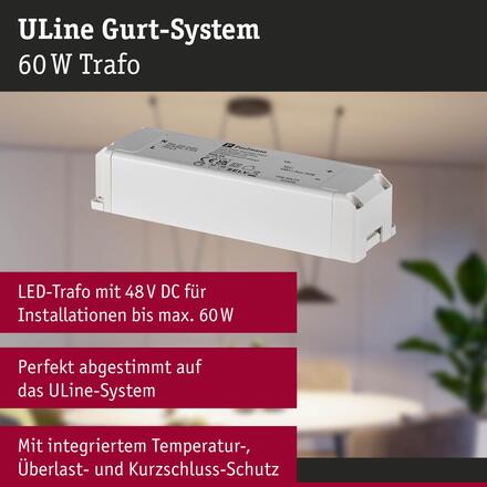 PAULMANN ULine příslušenství Trafo 60VA bílá 230/48V 29mm