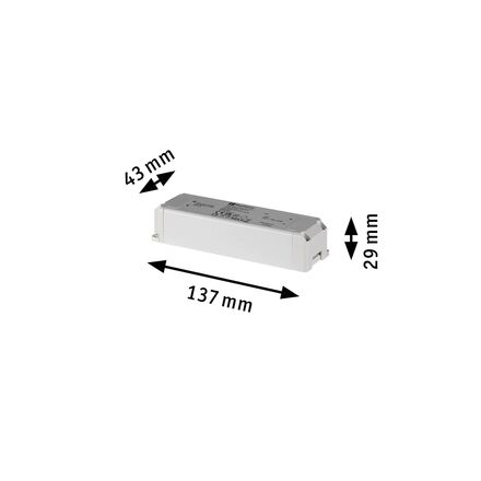PAULMANN ULine příslušenství Trafo 60VA bílá 230/48V 29mm
